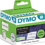 Label 99014 101x54 mm wit