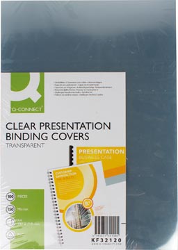 KF32120_P Omslagen, ft A4, PVC, 150 micron, 100st - Afbeelding 1