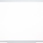 Whiteboard, melamine, wit + geruit, 90 x 60 cm