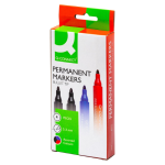 Permanente marker, 2-3 mm assorti 4st