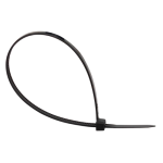 Kabelbinder, ft 200 x 3,6 mm, pak van 100 stuks, zwart