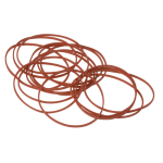 Elastieken, 1,5 mmx80 mm, 100g, rood