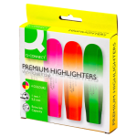 Premium markeerstift, assorti 4 stuks