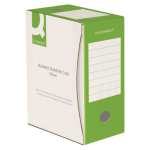 Archiefdoos, A4, rug 15 cm, 20 stuks wit-groen
