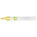 Paint marker, op oliebasis, ronde punt, goud