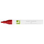 Paint marker, op oliebasis, ronde punt, rood
