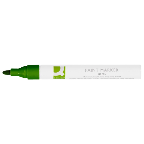 Productafbeelding - 2025-12-06T204242.468 Paint marker, op oliebasis, ronde punt, groen - Afbeelding 1