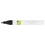 Paint marker, op oliebasis, ronde punt, zwart