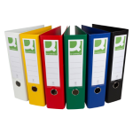 Ordner A4, 8 cm, geassorteerde kleuren, 10 stuks