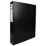 Ordner A3, uit karton, staand, 8 cm, zwart