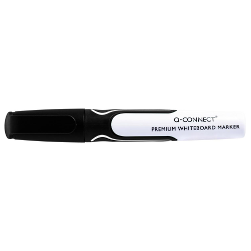 Productafbeelding - 2025-12-06T233957.703 Permium whiteboard marker, 3 mm, ronde punt, zwart, 10st - Afbeelding 1