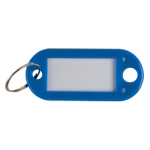 Sleutelhanger, pak van 10 stuks, donkerblauw