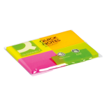 Memo, ft 38 x 51 mm, 50 vel, 4st neonkleuren
