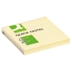 Memo, ft 76 x 76 mm, 100 vel, geel, 12 stuks