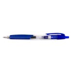 Balpen, met grip, medium punt, blauw