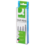 OHP marker, non permanent, fijn, 4st assorti