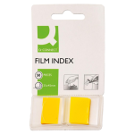 Index, ft 25 x 45 mm, 50 tabs, geel