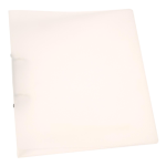 Ringmap, PP, 2 ringen, 25 mm, transparant
