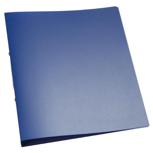 Productafbeelding - 2025-12-07T200317.832 Ringmap, PP, 2 ringen, 25 mm, transparant blauw - Afbeelding 1