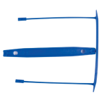 Archiefbinder E-clip, doos van 100 stuks, blauw