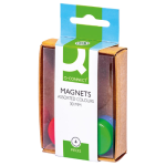 Magneten, 25 mm,assorti, 4 stuks