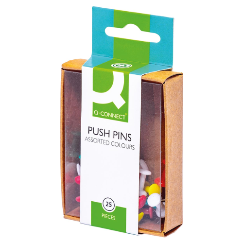 Productafbeelding - 2025-12-07T205932.871 Prikbordspelden, 25 stuks, assorti - Afbeelding 1