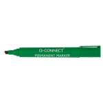 Permanent marker, 2-5 mm, schuine punt, groen