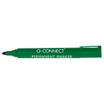 Permanent marker, 2-3 mm, ronde punt, groen, 10 stuks