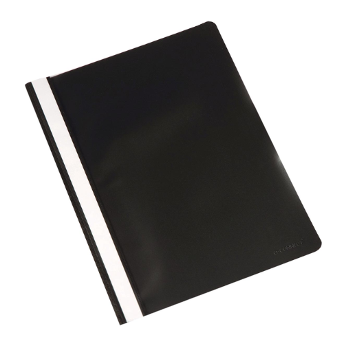 Productafbeelding - 2025-12-07T221442.873 Snelhechtmap, A4, zwart, 25 stuks - Afbeelding 1
