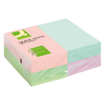 Memo blaadjes, ft 76 x 127 mm,12st pastelkleuren
