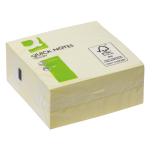 Memo blaadjes, ft 76 x 76 mm, geel