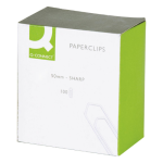 Papierklemmen, 50 mm, doos van 100 stuks