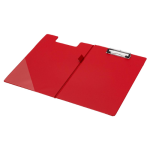 Klemplaat, PP, ft A4, dubbel, rood
