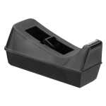 Plakbandafroller, voor rollen 19 mm x 33 m, zwart