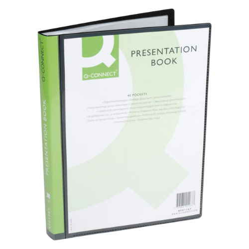 Productafbeelding - 2025-12-08T212952.562 Showalbum personaliseerbaar A4 40 tassen zwart - Afbeelding 1