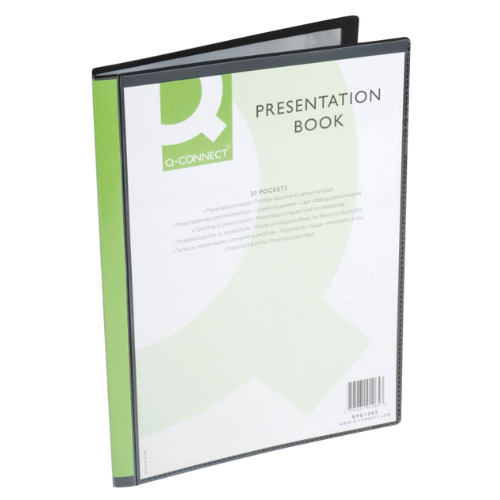 Productafbeelding - 2025-12-08T213042.524 Showalbum personaliseerbaar A4 20 tassen zwart - Afbeelding 1