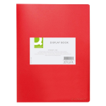 Showalbum, A4, 40 tassen, rood