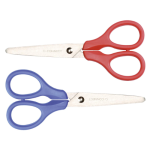 schaar, 13 cm, symmetrische ogen, op blister