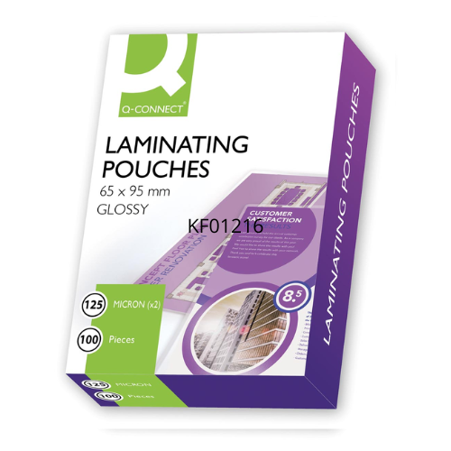 Productafbeelding - 2025-12-08T215056.596 Lamineeretui 2x 125 micron 65x95mm 100 stuks - Afbeelding 1