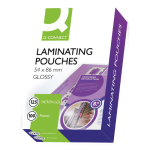 Lamineeretui 2x 125 micron 54x86mm 100 stuks