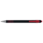 Balpen Lambda, 0,5 mm, medium punt, rood