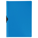KlemmapA4 30 vel Transparant, 25st, blauw