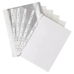 Showtas 11-gaats, glashelder, 50 micron,100st