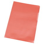 L-map rood 120 micron pak van 100 stuks