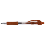 Balpen, retractable, 0,7 mm, medium, 10st, rood