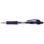 Balpen, retractable, 0,7 mm, medium, 10st, blauw