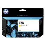 Inktcartridge HP F9J65A 728 geel