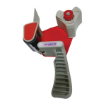 Verpakkingstape dispenser Basic, grijs