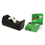 Plakbandafroller C38 ZW incl. 3 rolletjes