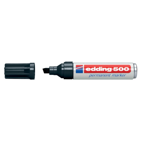Productafbeelding - 2025-12-13T124604.509 Marker 500 2-7 mm zwart 10st. - Afbeelding 1